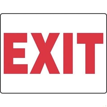 Accuform SAFETY SIGN FIRE DOOR  KEEP CLOSED MEXT507XT MEXT507XT